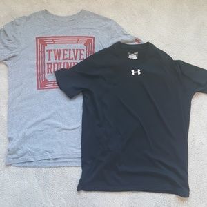2 Under Armour Heatgear Loose T-shirt Bundle